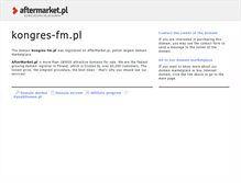 Tablet Screenshot of kongres-fm.pl